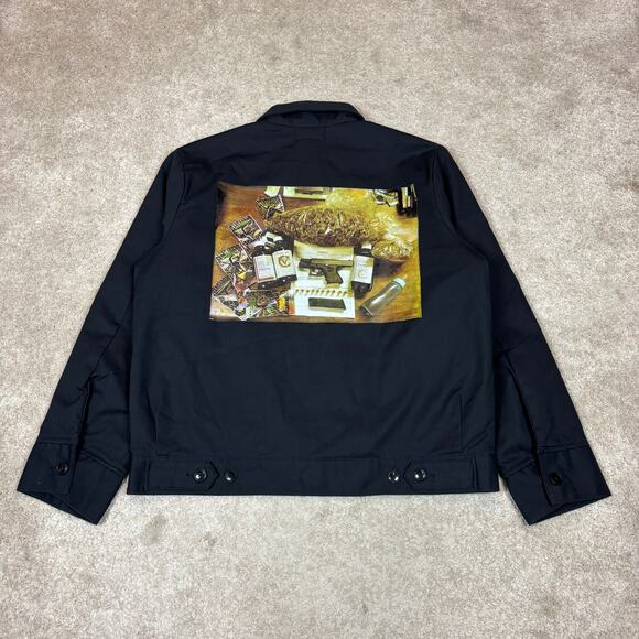 Dickies Chiefin Heavily Full Zip Jacket Rare Men's Large - Picture 4 of 16